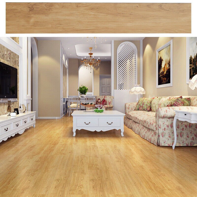 Wooden Color Spc Floor Bedroom