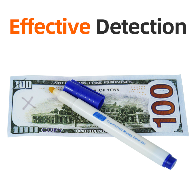 DC-665BWP Promotional Money detector pen for universal currency portable Bill Checker