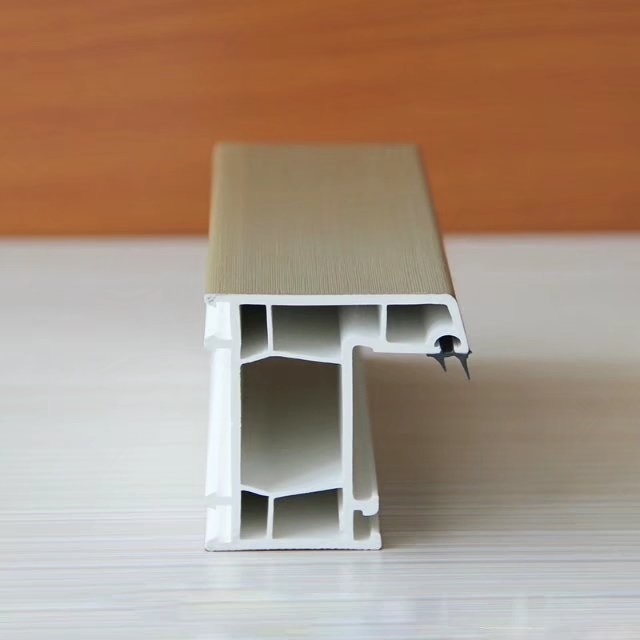 Waterproof/Soundproof Customized UPVC Glass 65 Casement Window Profile