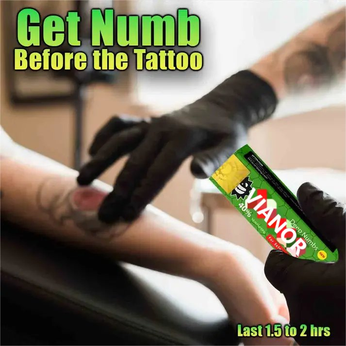 Topical Anesthetic Numbing Cream for Pain Relief Maximum Strength Vitamin E