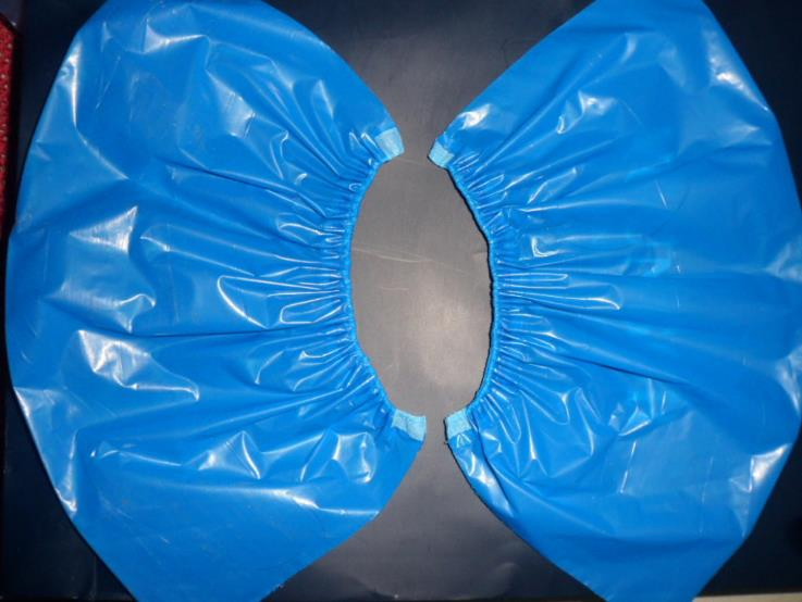 Ly CPE Plastic Blue Shoecover (LY-SC)
