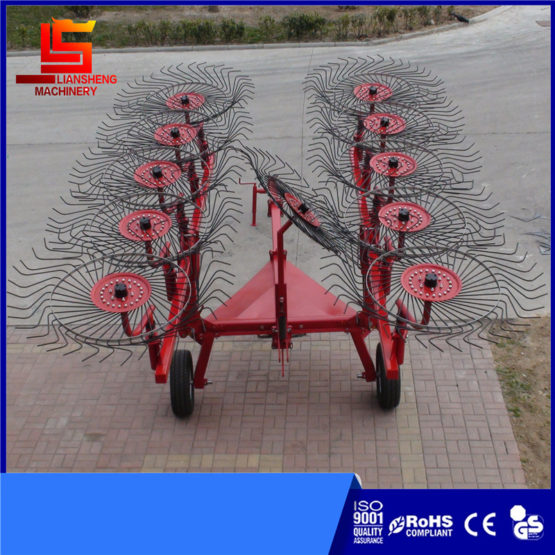 Ranch, Agricultural Straw Round Row Rotary Raker