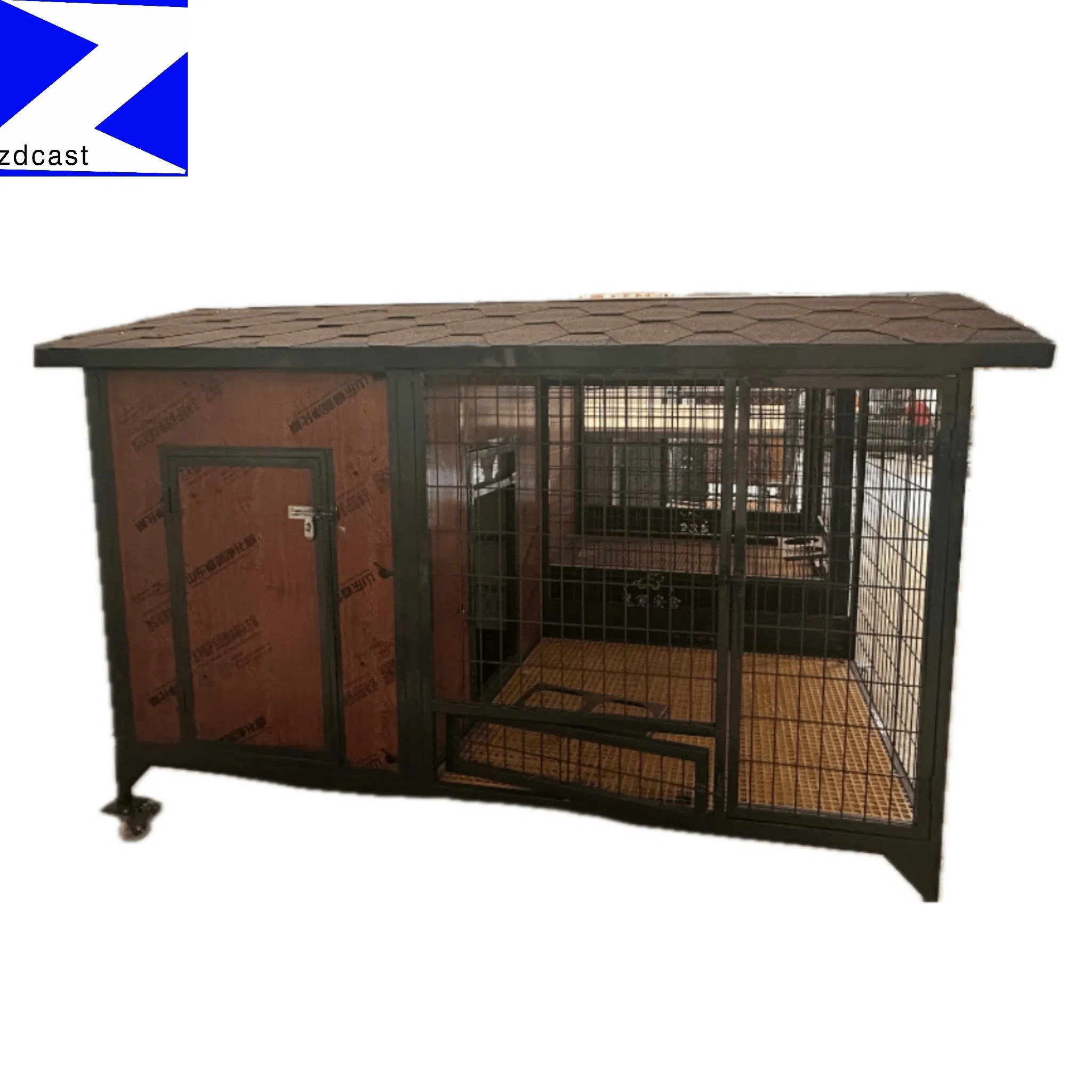 Pet Products Raised Wooden Dog House
