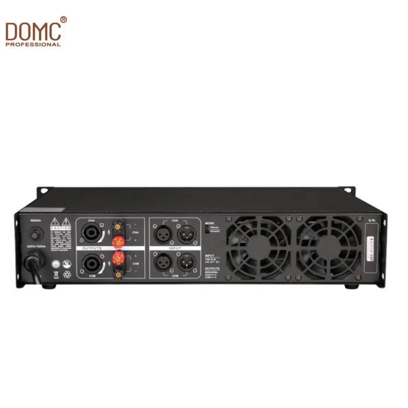 Усилитель Domc 6206 двухканальный, 600Вт*2