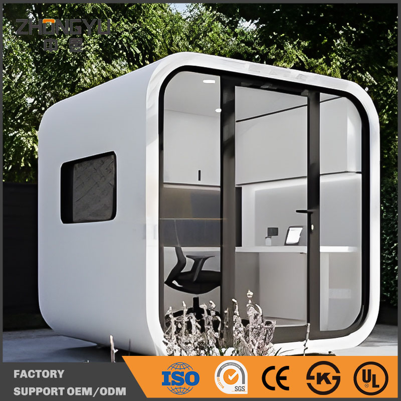 Apple House Custom Modular Living Cabin Flexible Size Layout Residential Prefabricated Cabin