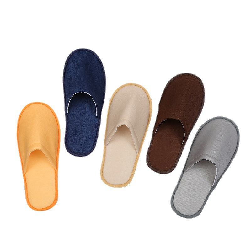 Indoor High Quality Wholesale Custom Logo Soft Hotel Slipper
