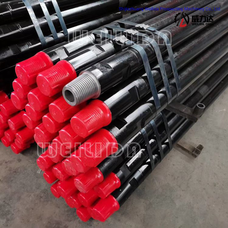  2 3/8 If Reg 1.5/3/4.5/6 Meters Drilling Pipe DTH Drill Pipe 76mm Water Well Drill Rod