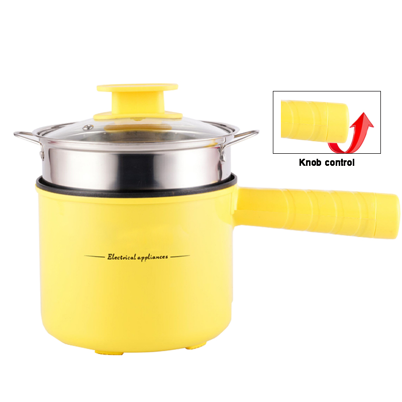 Kitchenware Electric Cookware Multi-Function Portable Skillet Fry Pan Food Processor Cooking Pot