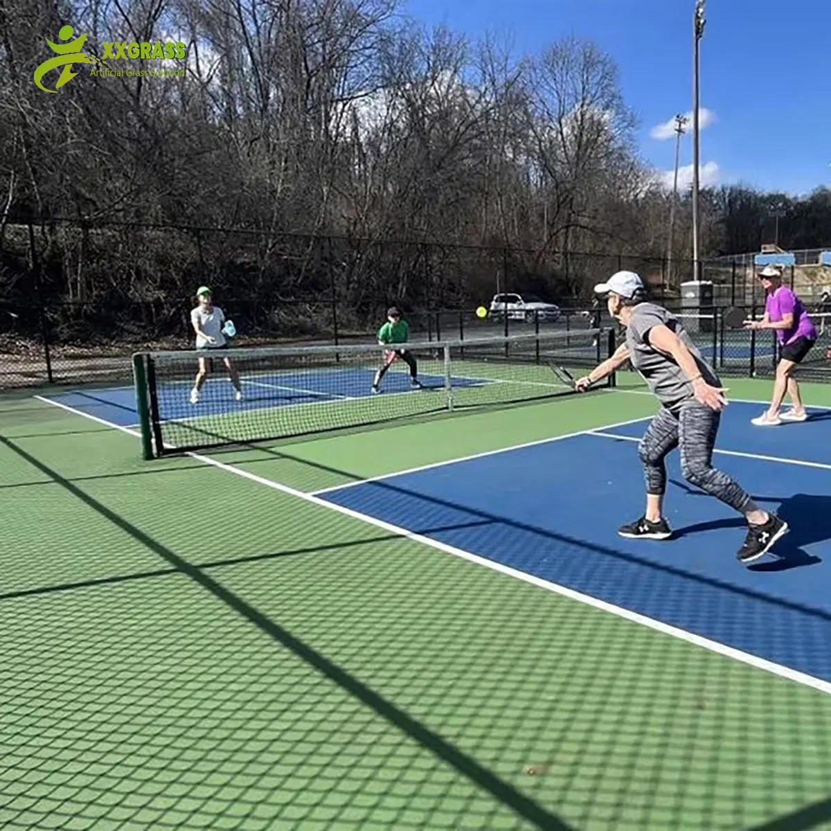 Indoor Flooring Mat Pickleball Court Roll Mat for Pickleball Court Table Tennis