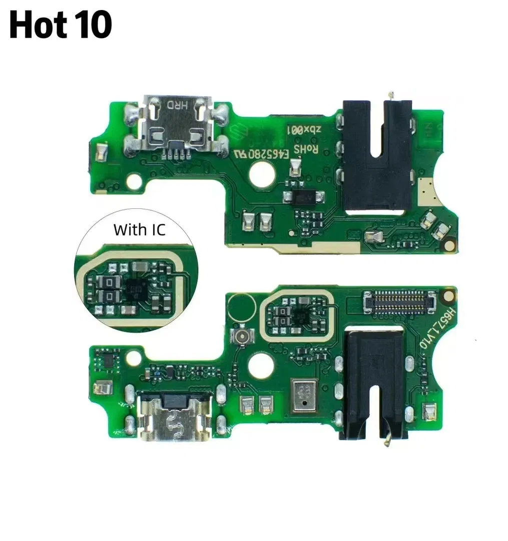 Оригинальный шлейф разъёма зарядки Tecno Smart 6 HD