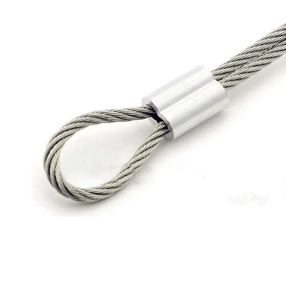 Sliver Aluminium Alloy Sleeve for Wire Rope and Rigging