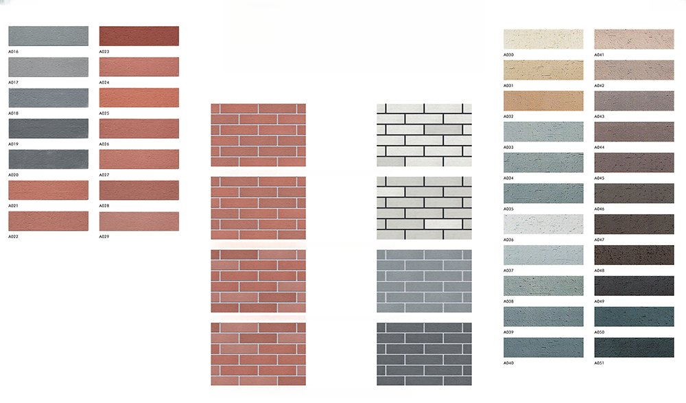 Thin Mcm Flexible Clay Facing Bricks Red Stone Wall Tile for Decoration