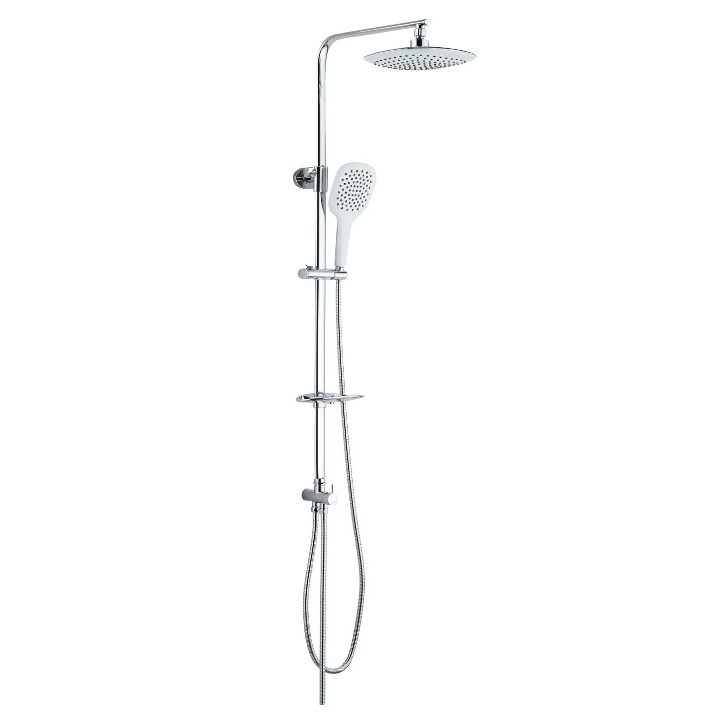 Stainless Steel Chromed Adjustable Handheld Bathroom Accessories