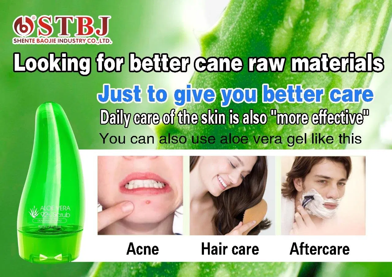 Roushun Natural Aloe Vera Scrub for Deep Cleansing and Hydration