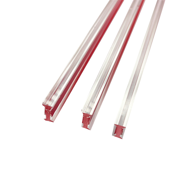 Glass Wall Plastic Parts Adhesive Acrylic 2-Way 3-Way Junction Insulating Strip