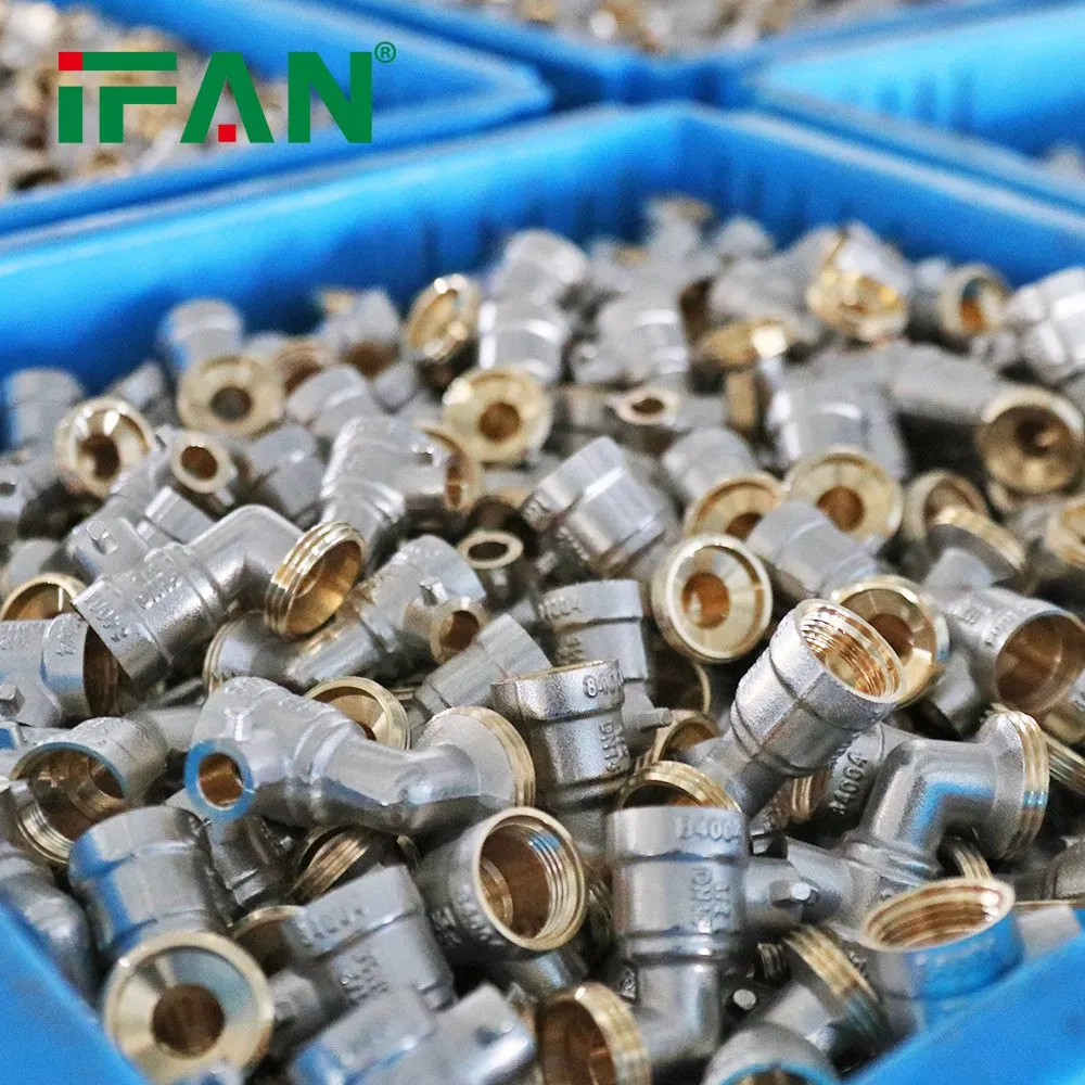 Латунный кран для стиральной машины Ifan 1/2" - 1"