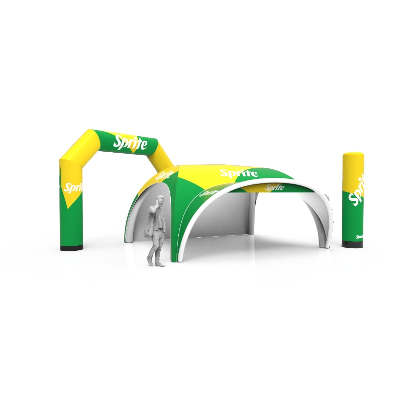 Factory Direct Inflatable Tent for Flea Markets Portable Electric Pump