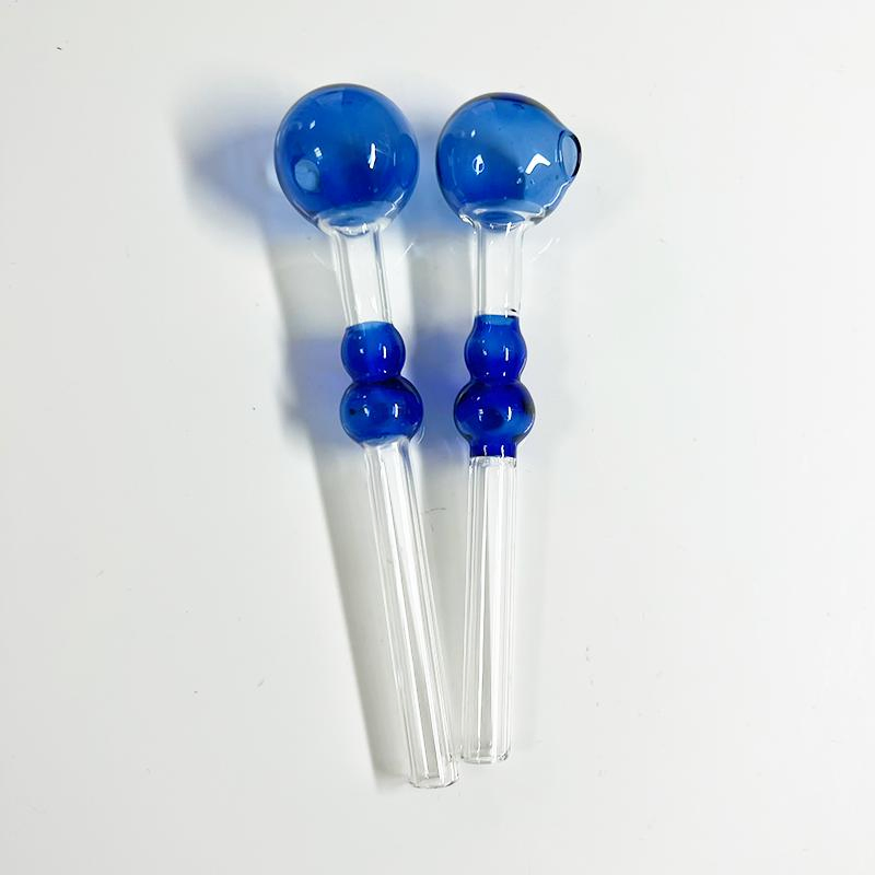 140mm Colorful Glass Sweet Puff Pipe Wholesale Oil Burners Pipe
