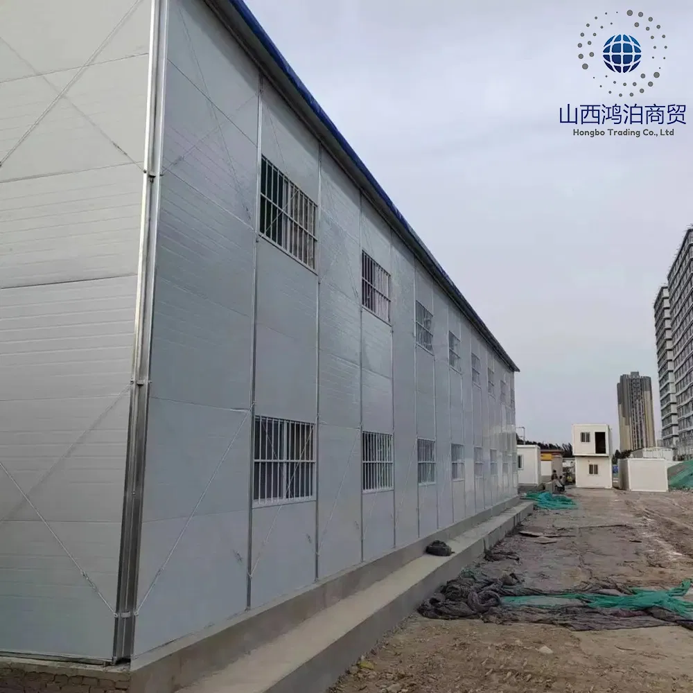 Mobile Workers' Housing with Modern Bathroom Facilities