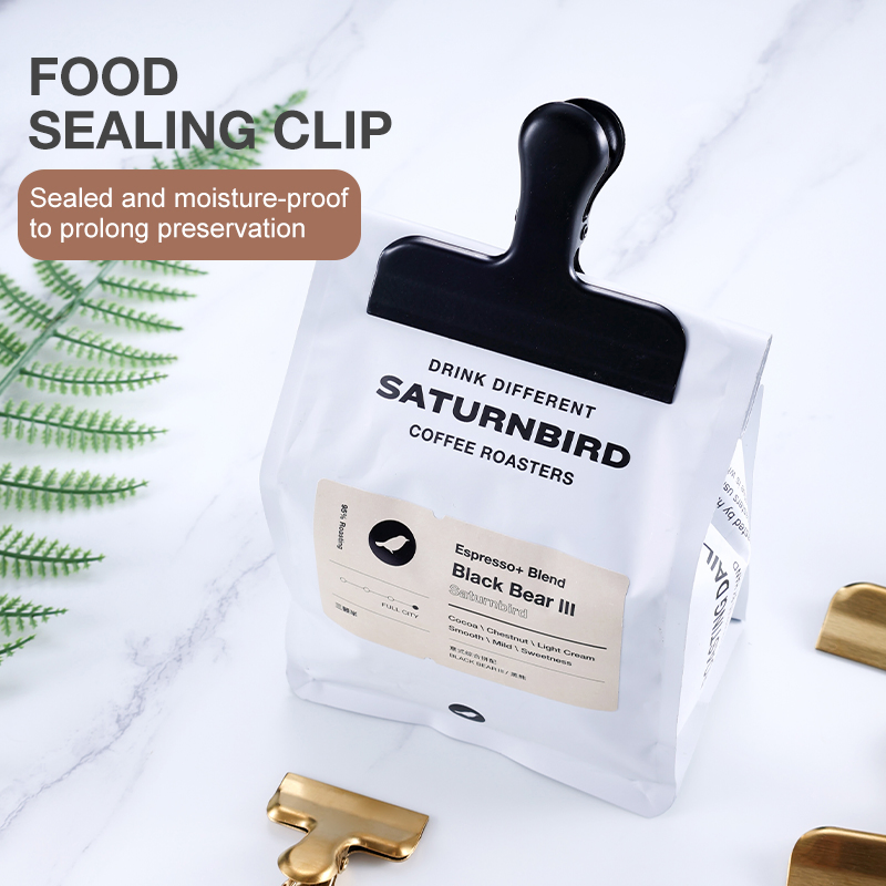 Customized Color Sealing Clip Stainless Steel Food Clip