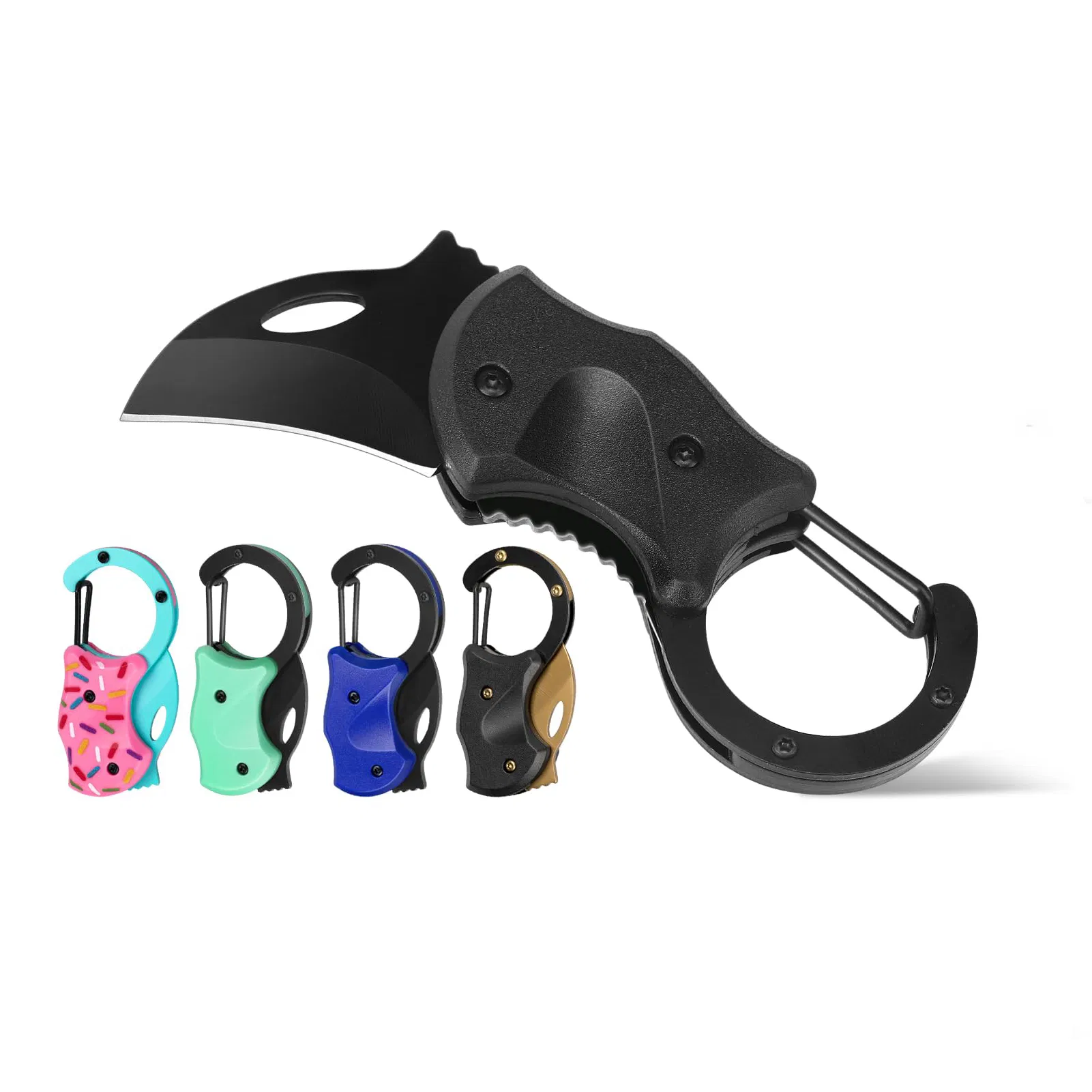 Outdoor Pocket Knife Portablekey Knife Paw Knife Case Opener Knife Necklace Carry-on Portable Mini Pocket Knife