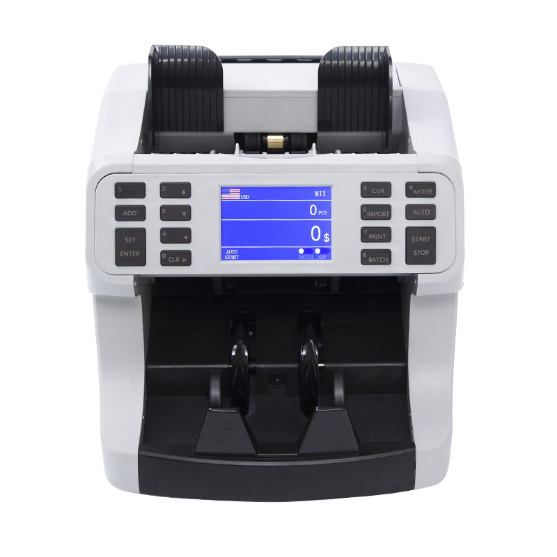 LD-8700 Money Counting Machine  Banknote Currency Counter with Mix Value Counter