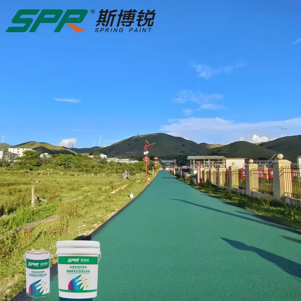 Fade-Resistant Asphalt Pavement Color-Changing Floor for Public Spaces