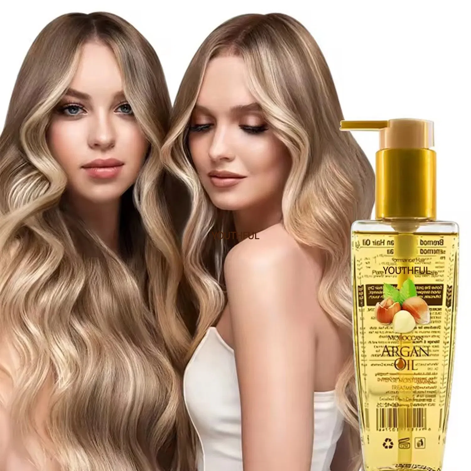 Argan Contains Vitamin E Treats Split Ends and Frizzy Argan Hair Oil