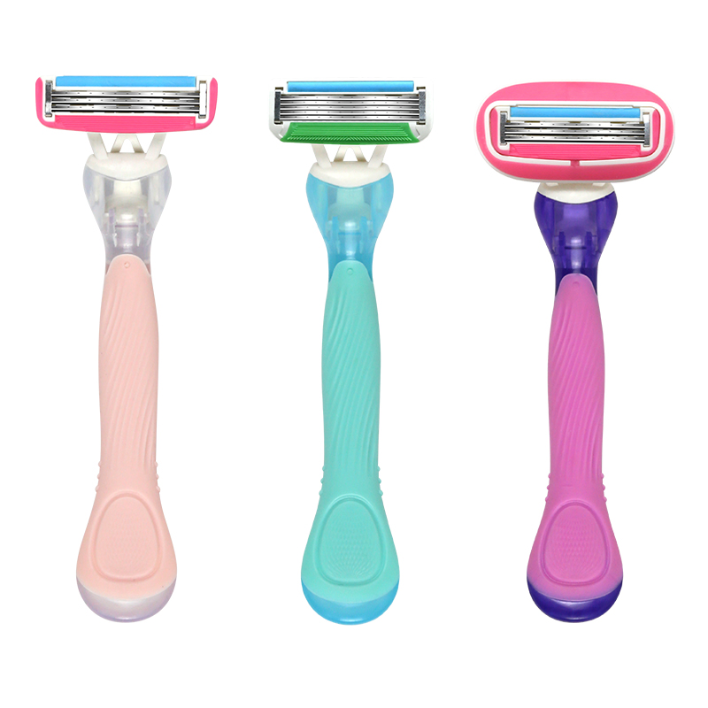 Wholesale Customized Five-Layer Blade Body Hair Razor Portable Women Razor