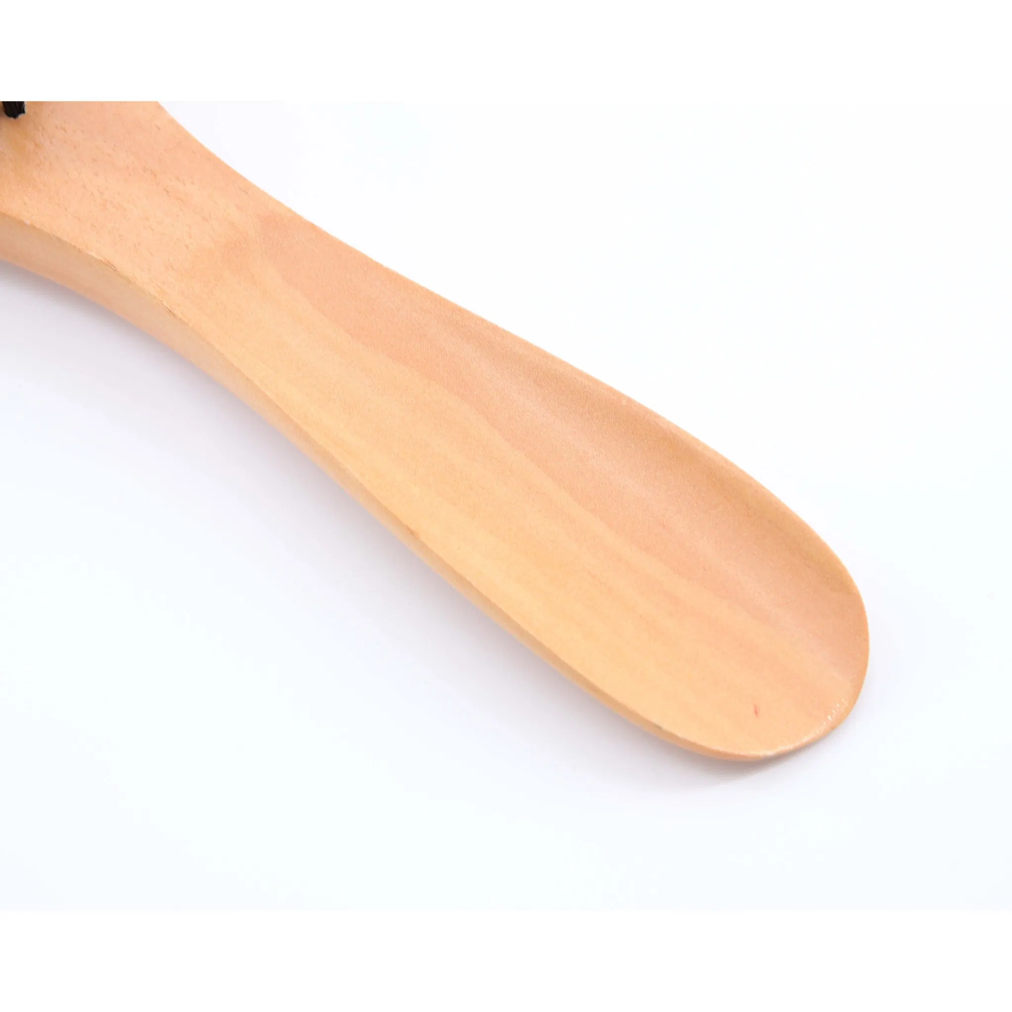 Щетка для одежды с деревянной ручкой для удаления катышков