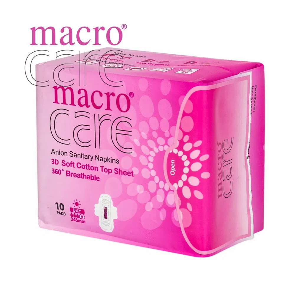 Feminine Hygiene Organic Cotton Sanitary Pads for Women
