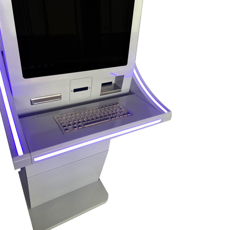 32-Inch Curved LED Advertising Display Casino Gaming Machine Self Service Top up Kiosk with Software OEM