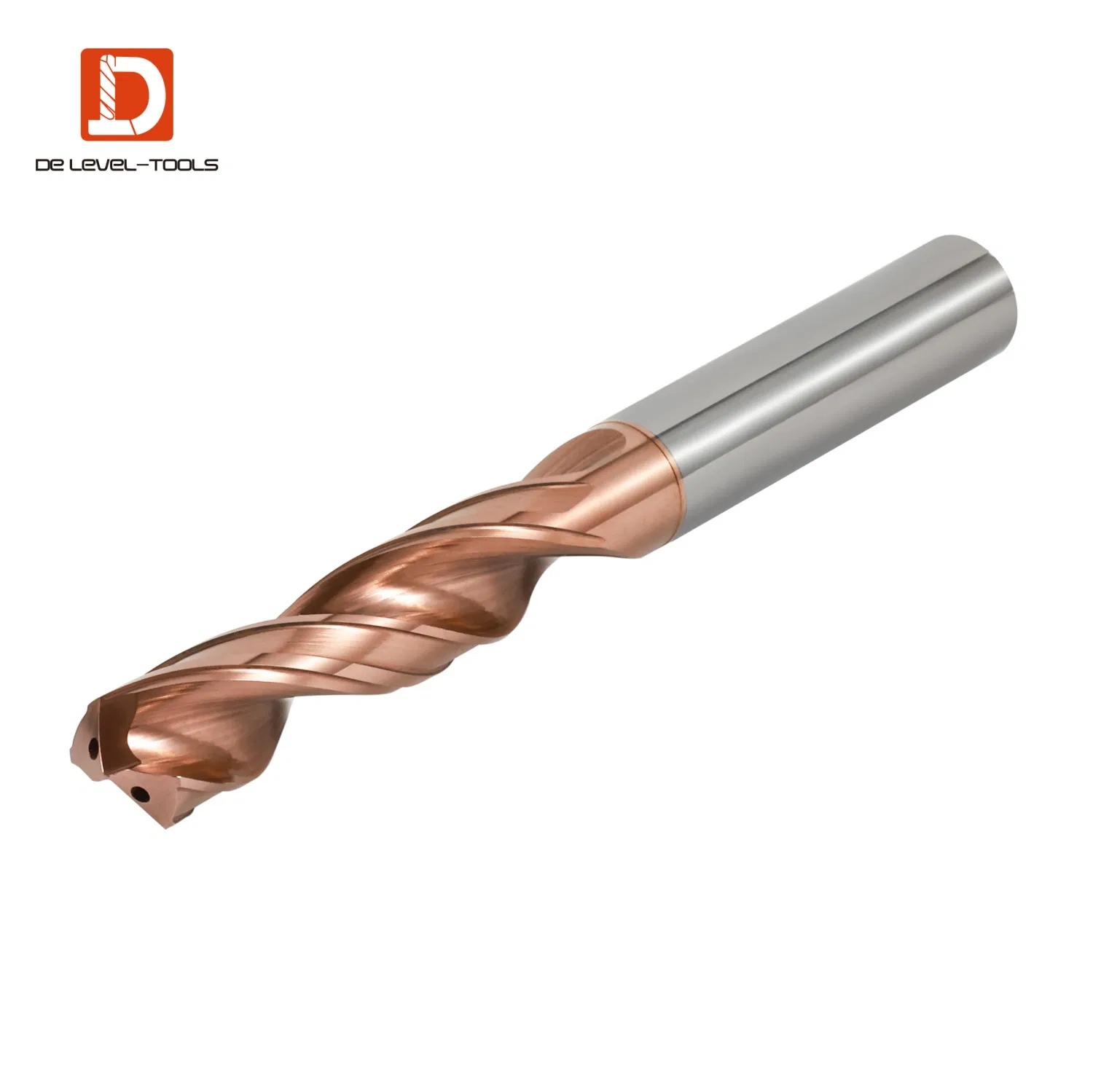 Delevel CNC Carbide Extended Coolant Twist Drill Cool Tool Twist Drill Bit Tungsten Carbide Drill