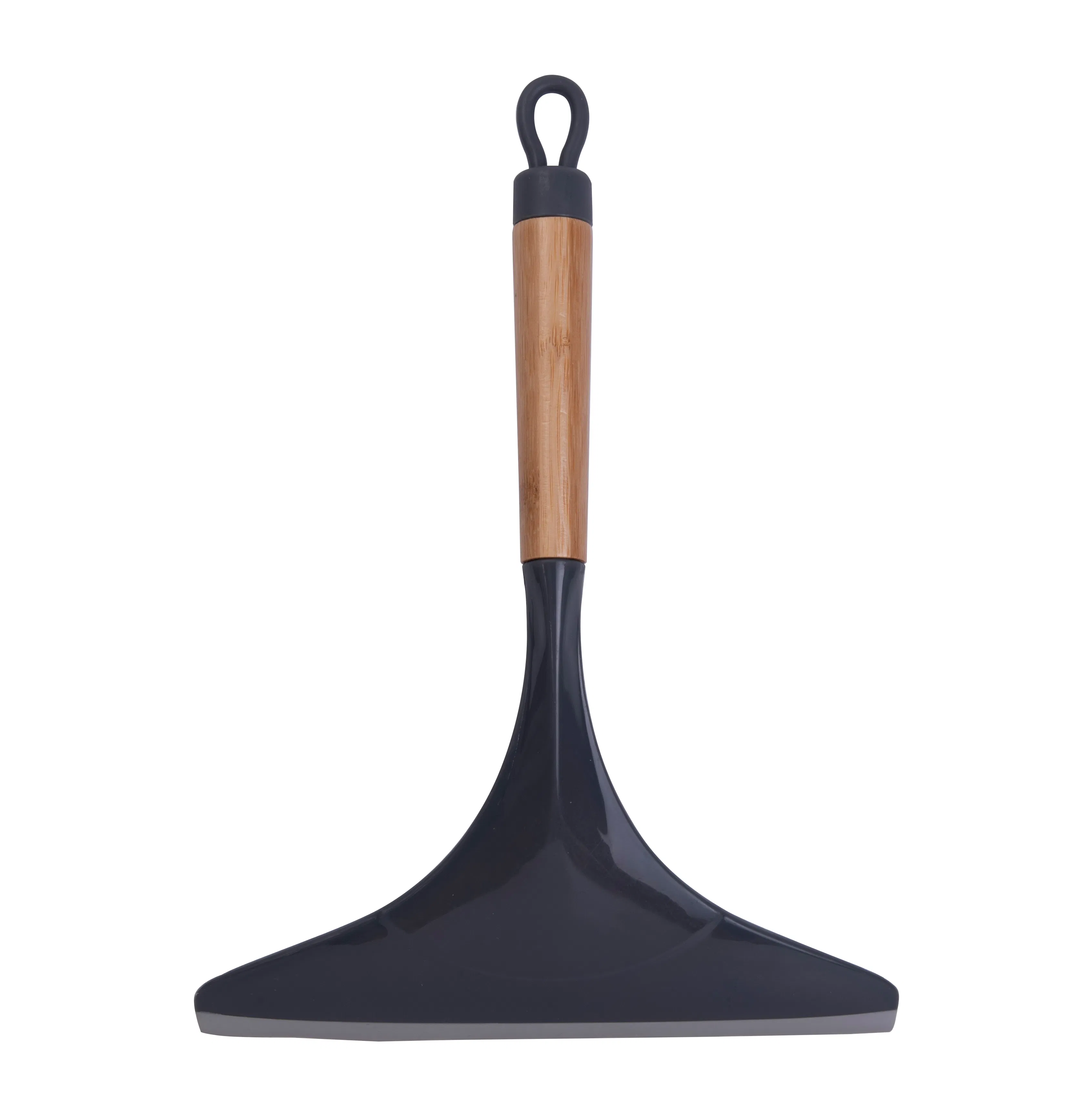 Hand Mini Eco-Friendly Wooden Handle Window Squeegee with Hanging Sling