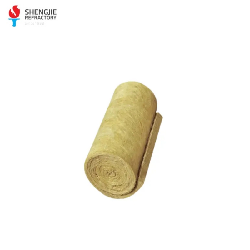 Fireproof Insulation Aluminum Foil Rock Mineral Wool Basalt Wool Insulation Blanket