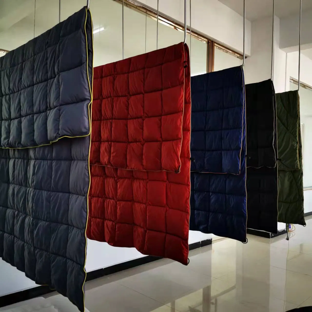 New Digital Design Printed Outdoor Travel Down Blanket