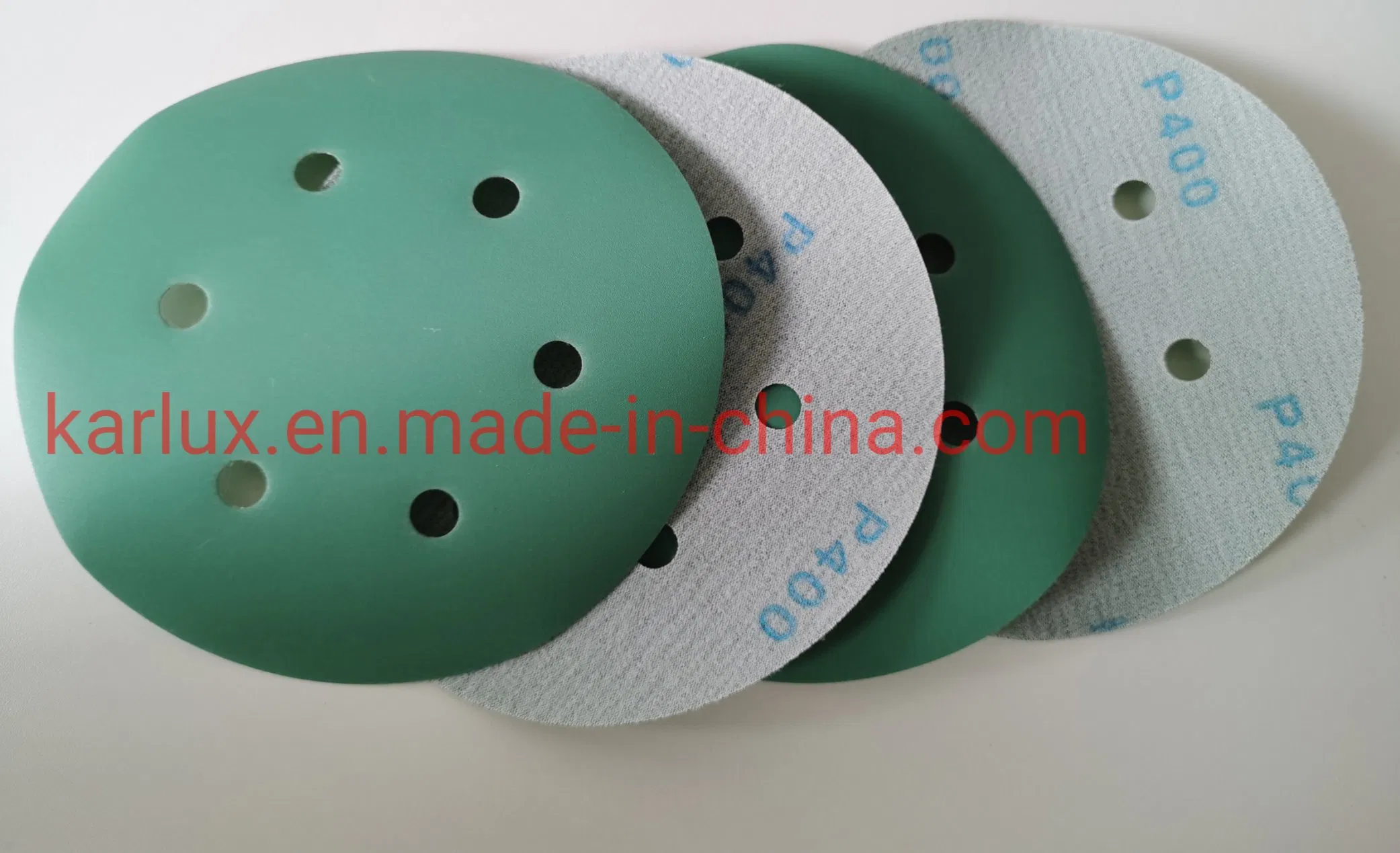 P400 Grit 150mm Abrasive Paper Green Sanding Paper