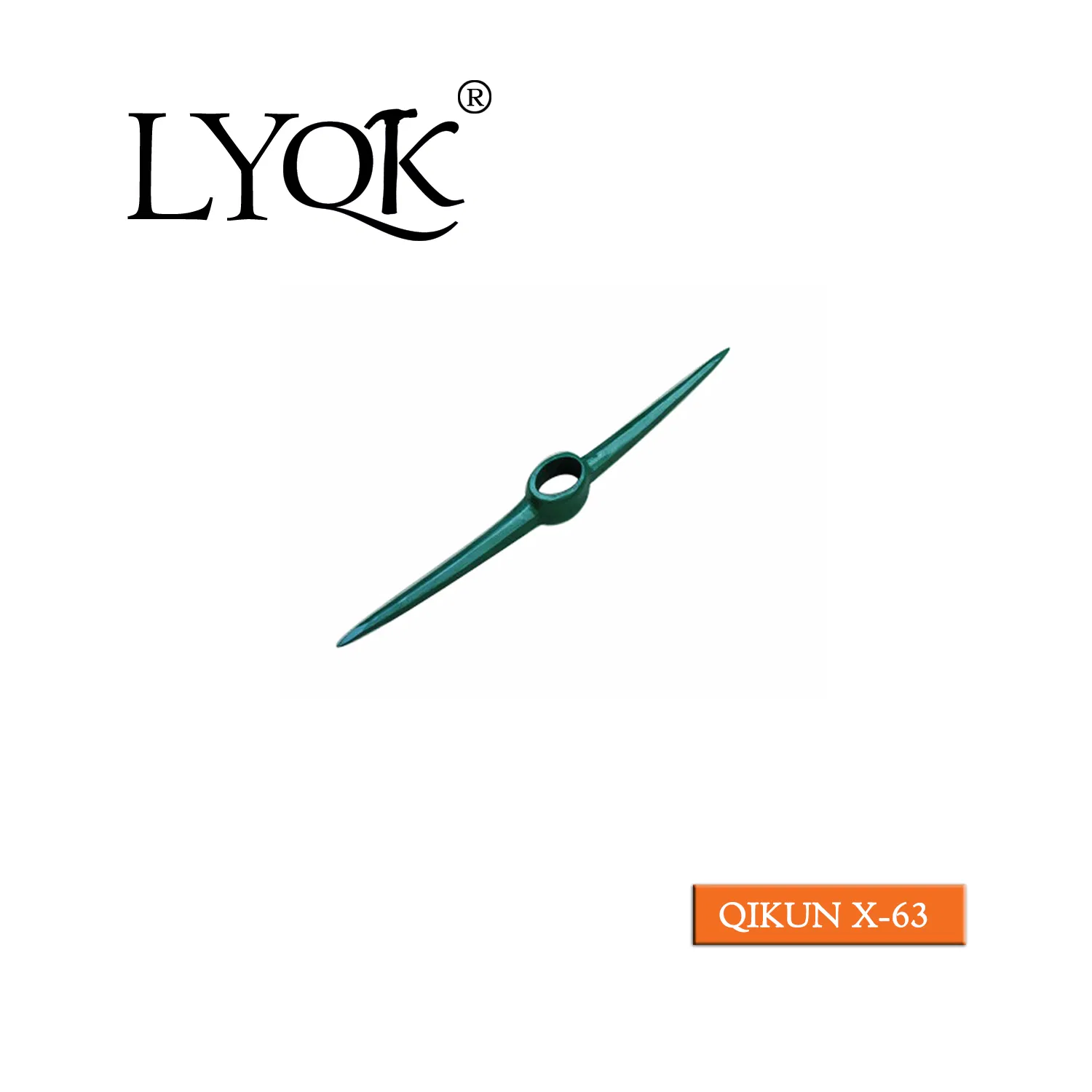 X-59 High Quality Rail Steel 65mn Agriculture Farm Garden Hardware Hand Tools Pick Head Mattock Pickaxe