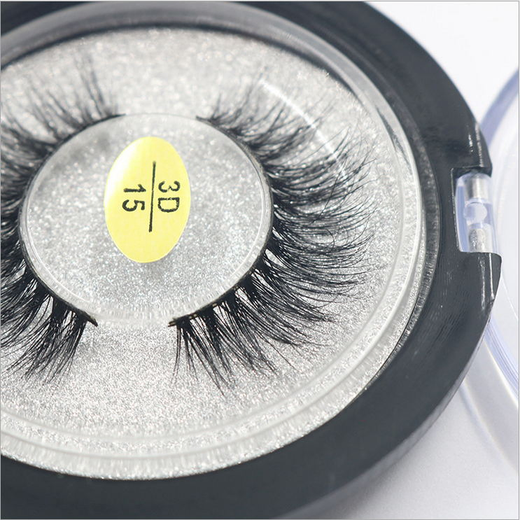 Labor Eyelashes 3D Mink Lashes Handmade Full Strip Lashes Cruelty Free Luxury Mink Eyelashes Makeup for Woman