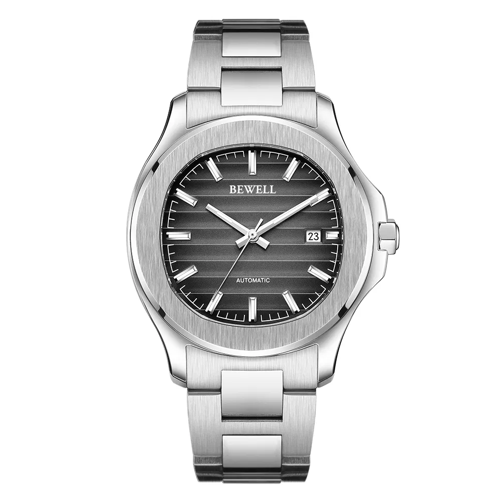 2024 Newest Elegant Stainless Steel Watch for Men Sapphire Crystal Mechanical Movement Watch Men Custom Logo