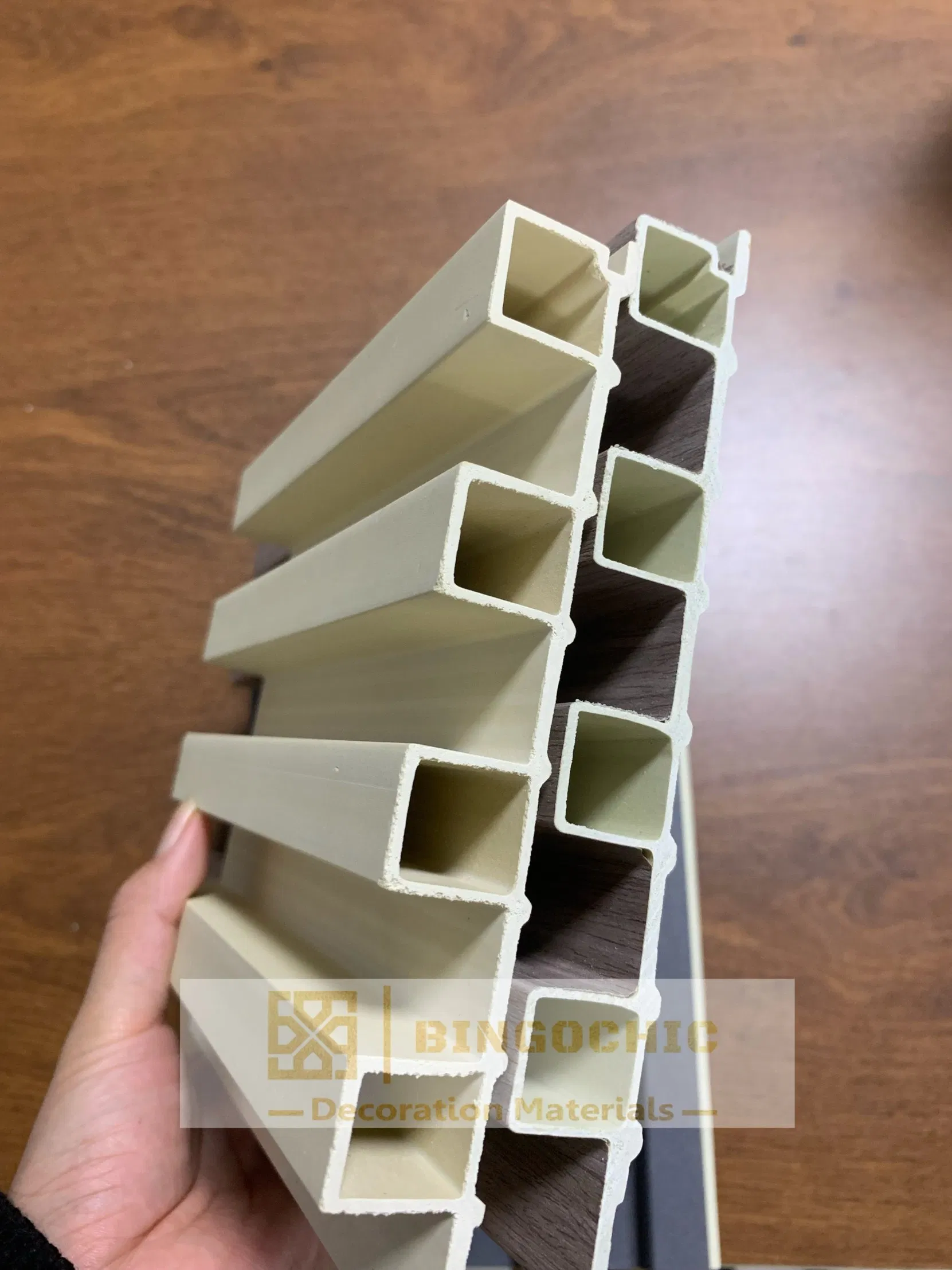 High Quality Fluted Board WPC Panel Interior Decoration