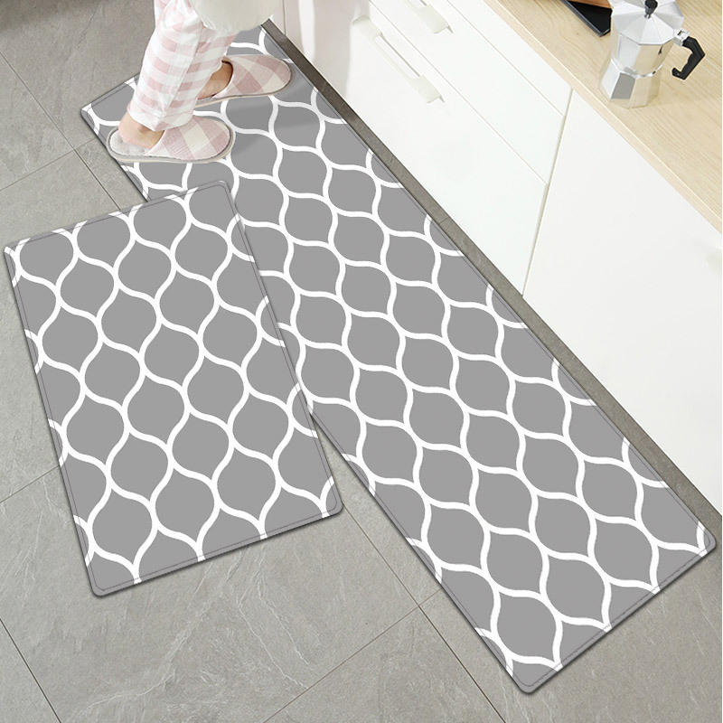 Kitchen Anti-Slip Waterproof / Water-Resistant Wear-Resistant Carpet Kitchen Decoration Carpet Floor Mat Doormat