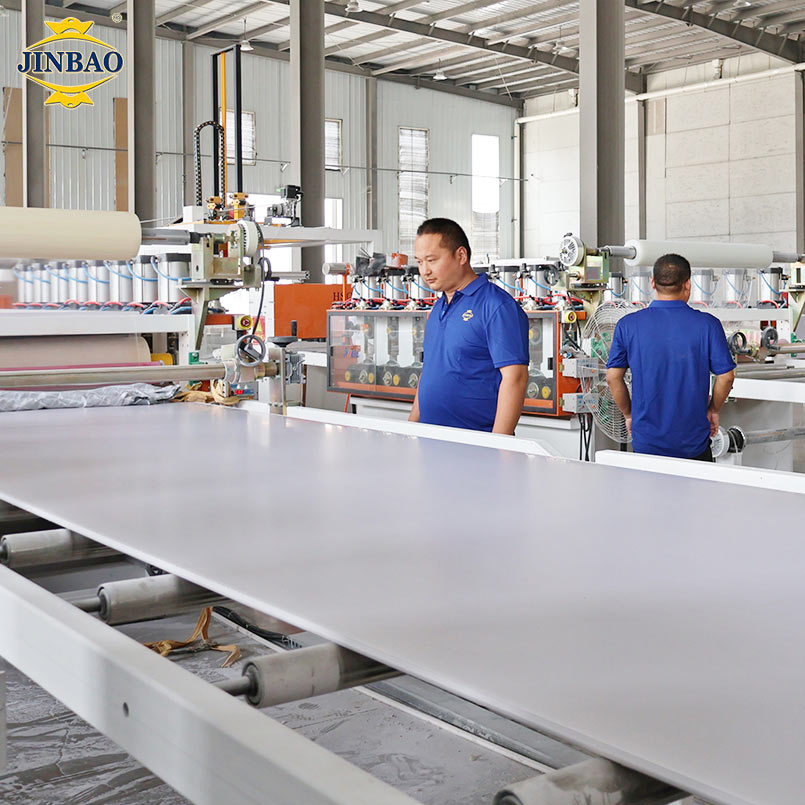 Jinbao Glossy Matt Waterproof UV Resistant Plastic Custom Sign Printing Colored 4mm White Free Manufacturers 8mm 3mm 5mm Sheet PVC Foam Board for Advertising