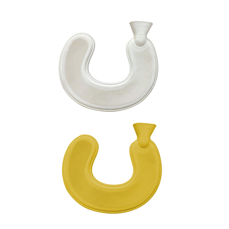 Good Quality Natural Rubber U-Shape Hot Water Bag for Neck