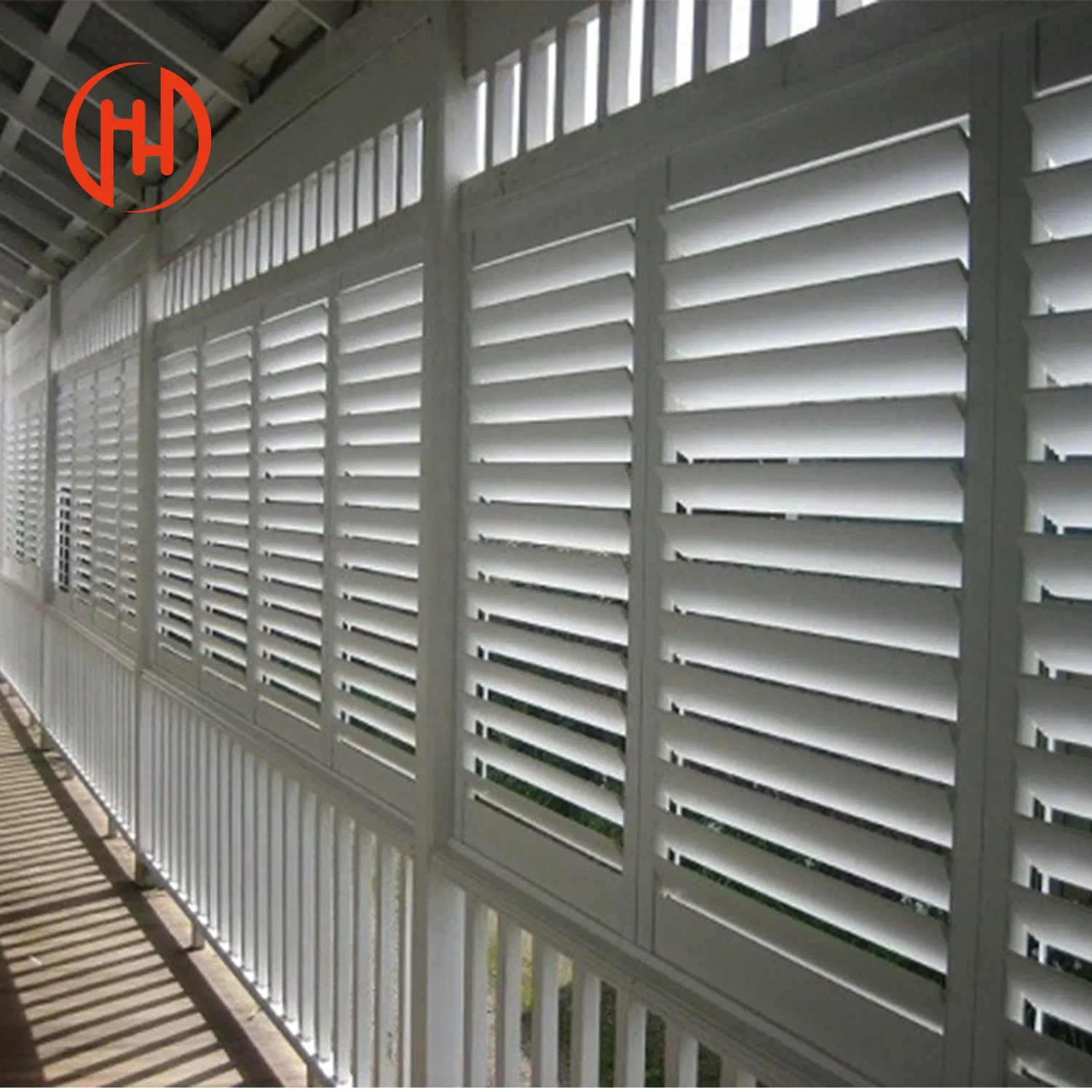 Aluminium Sun Shutters Sun Shade Sliding Louver Rolling