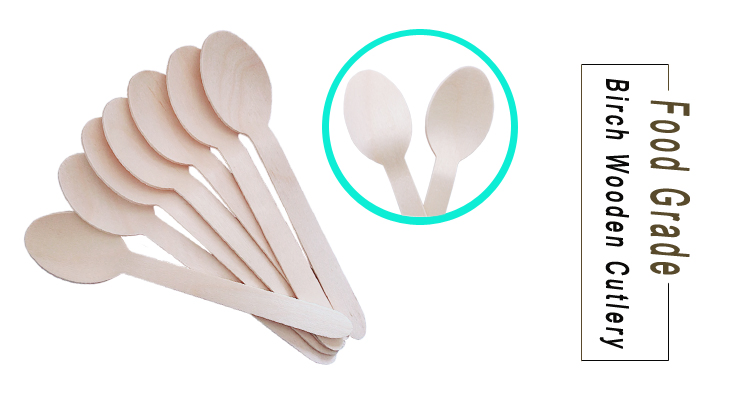Wooden Small Disposable Wood Icecream Spoon Price for Sale