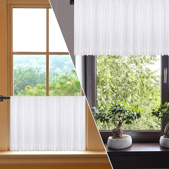 Premium Hollow Metal Curtain Rod - Modern Window Poles at Surprise Price Durable & Stylish
