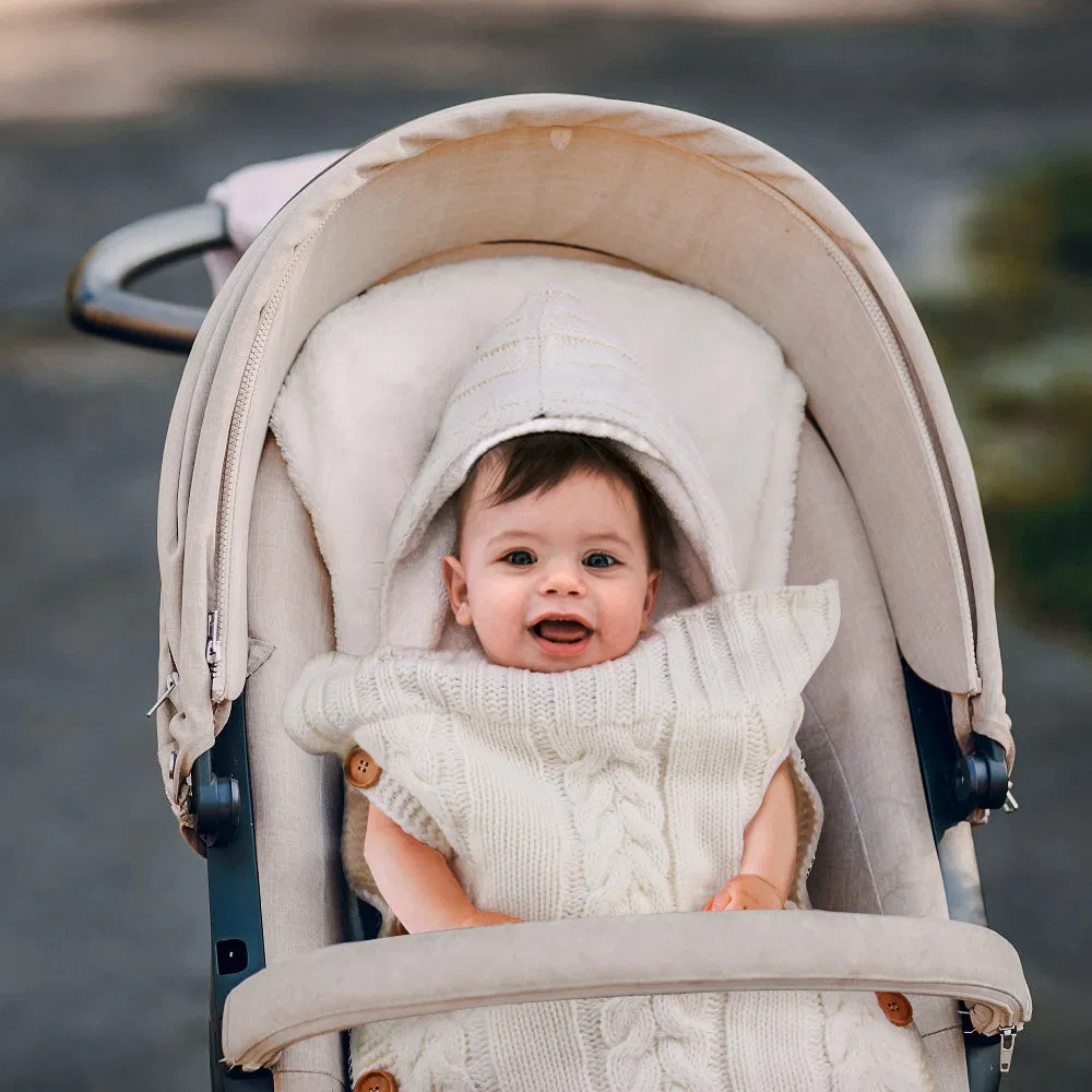 Cozy Ultra-Soft Fleece Baby Sleeping Bag for Warm Nights