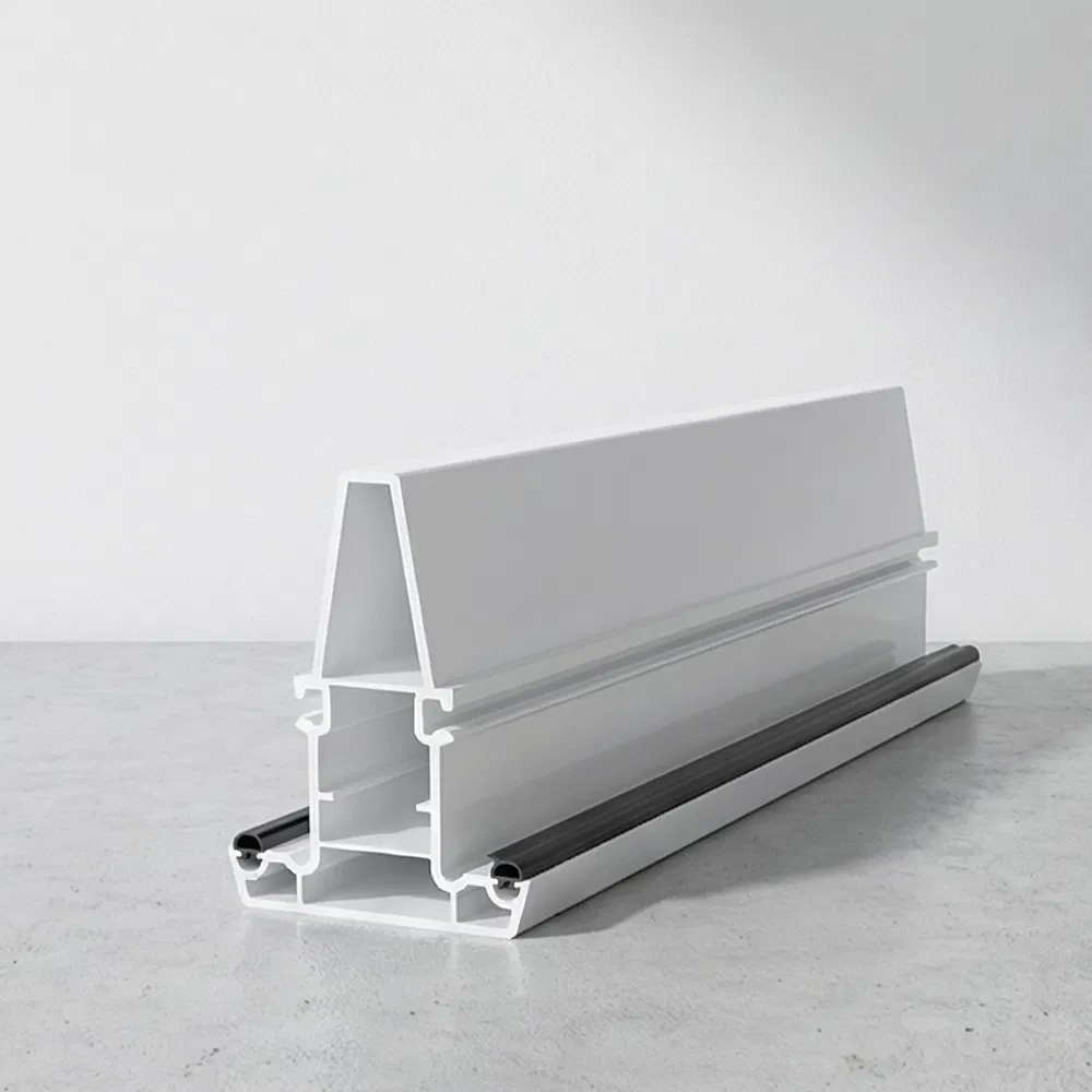 Durable UPVC Window Profiles Extruded Plastic Profiles for Construction Engineering