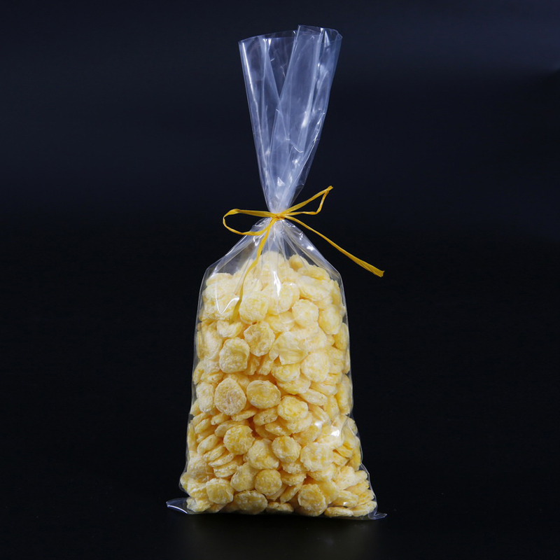 Clear Transparent Side-Seal Plastic Flat Bags for Food, Fruit, Vegetable Storage - Wholesale